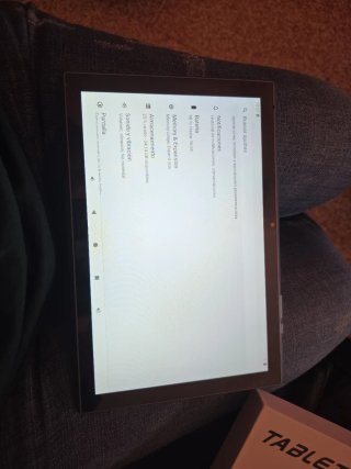 Tablet 10 Negra y Plateada