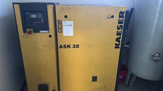 2 Compresores KAESER y 1 Calderín JOSVAN