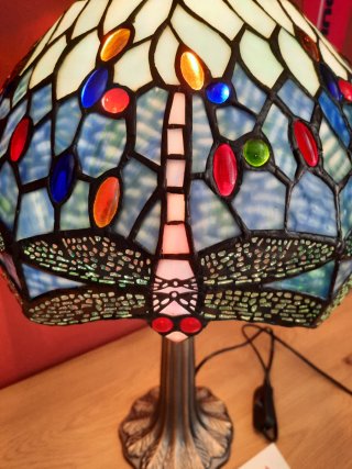 Lámpara Tiffany Dragonfly