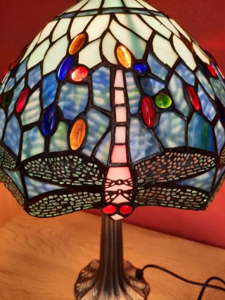 Lámpara Tiffany Dragonfly