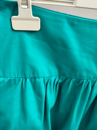 Falda Bimba y Lola verde azulado