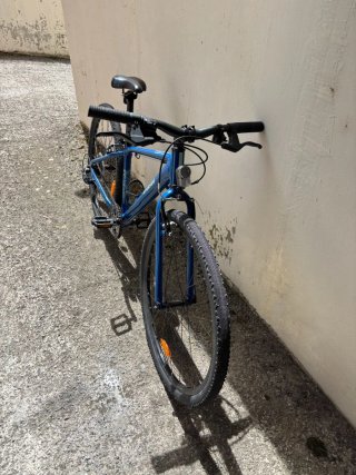 Bicicleta Decathlon Riverside Azul