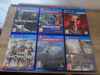 PS4 Juegos: Mortal Kombat X, Uncharted Collection,