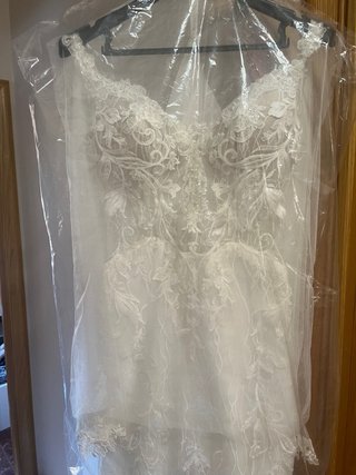 Vestido de Novia Blanco Encaje Sirena