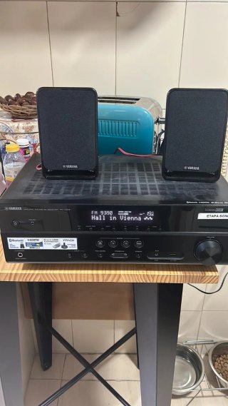 Receptor AV Yamaha RX-V379 Negro