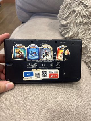 Nintendo DSi XL blu per parti