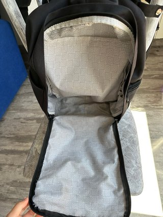 Mochila Antartik doble asa negra