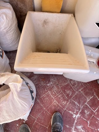 Pila de lavar de cerámica