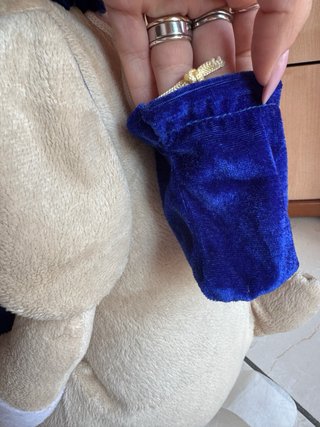 Peluche cane con cuore “I love you” - amore