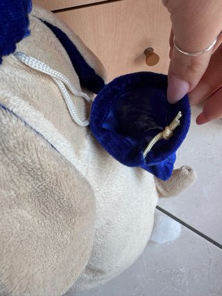 Peluche cane con cuore “I love you” - amore