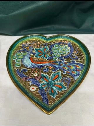 Vajilla italiana pintada a mano con oro Zecchio