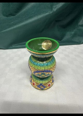 Vajilla italiana pintada a mano con oro Zecchio