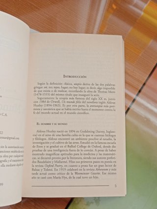 Un mundo feliz - Aldous Huxley