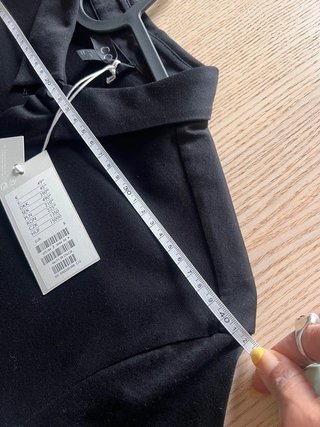COS 100% Cotton Black Minimal Shirt NEW 49 €