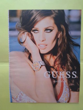 Ritaglia pubblicità Guess Watches