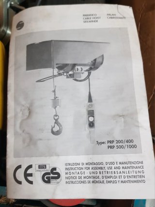 Polipasto Eléctrico Startek PRP 500/1000
