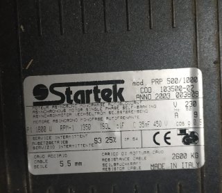 Polipasto Eléctrico Startek PRP 500/1000