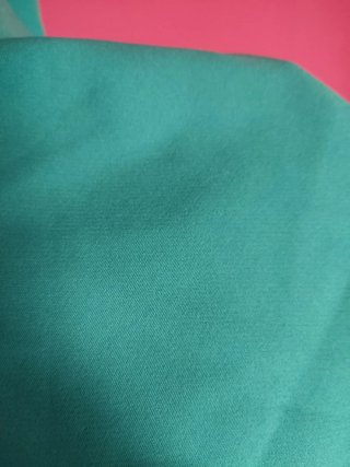 Chaqueta azul cielo con mangas abullonadas