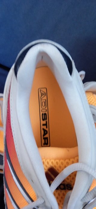 Zapatillas Adidas Adistar HRMY Gris Naranja