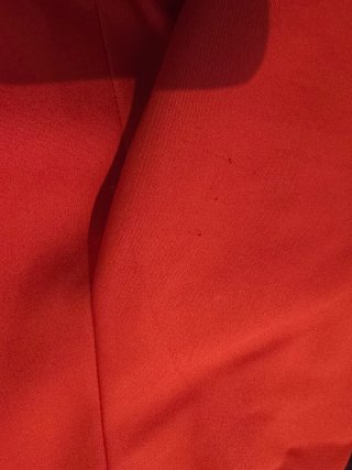 Chaqueta Zara Basic Roja Teja XL