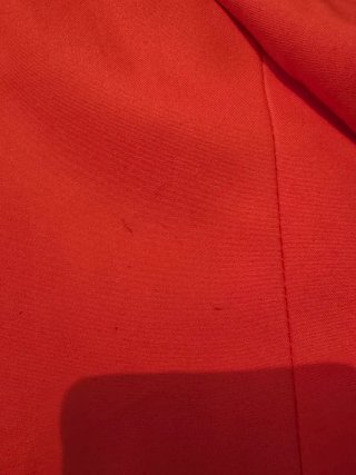 Chaqueta Zara Basic Roja Teja XL