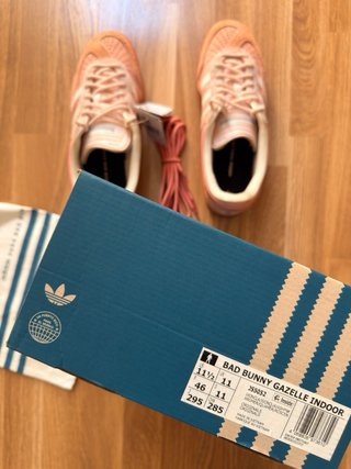 Adidas Bad Bunny Cabo Rojo Gazelle Indoor 46 Rosa