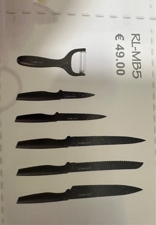 Set coltelli Royalty Line 5 pezzi