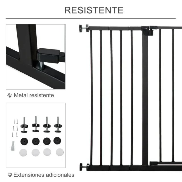 Barrera de Seguridad Extensible 76-107x76 cm
