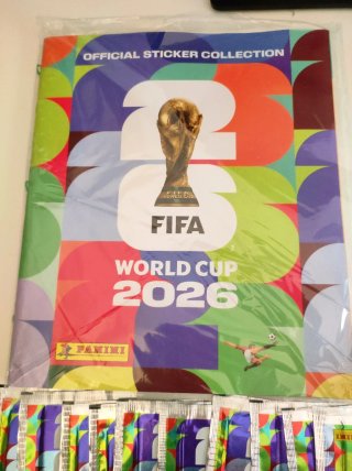 Álbum Panini Mundial FIFA 2026 + 15 sobres