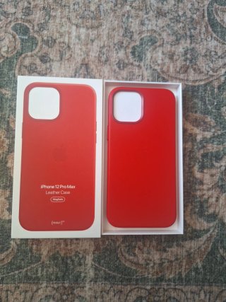 Custodia iPhone 12 Pro Max (PRODUCT)RED in pelle