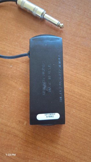 DiMarzio DP136RW pickup chitarra acustica