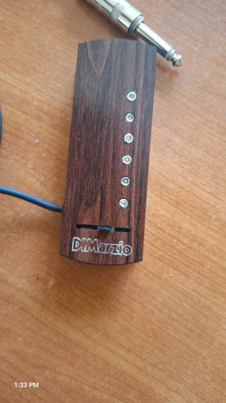 DiMarzio DP136RW pickup chitarra acustica