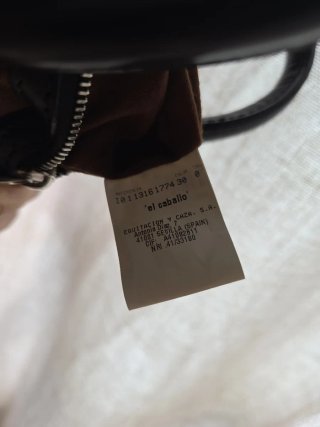 Bolso negro de piel vintage classic,  y2k