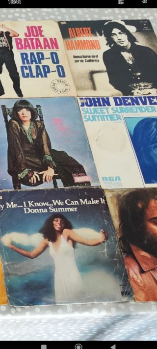 Lote Vinilos. Pop Rock Latino Internacional