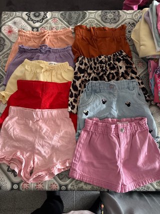 Lote Ropa Niña Shorts Verano