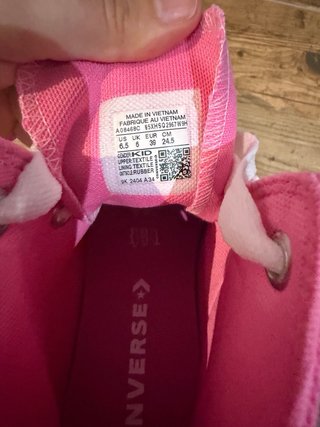 Converse All Star rosas altas
