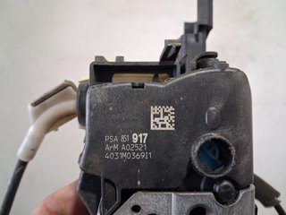 CERRADURA PUERTA DELANTERA DERECHA PEUGEOT 508 851917