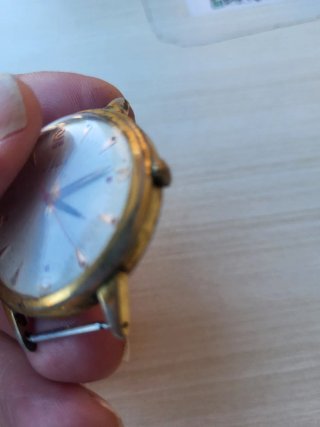 Reloj TRUMPF Dorado y Blanco