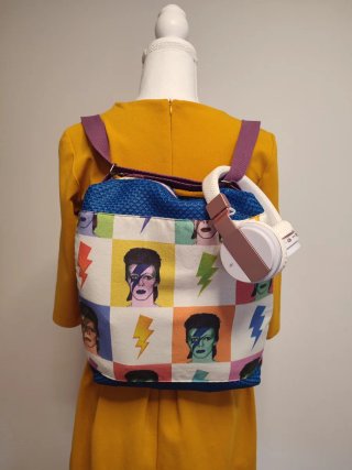 Mochila convertible tote bag David Bowie