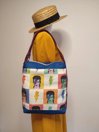 Mochila convertible tote bag David Bowie