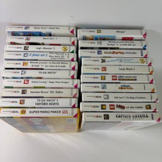 Lotto 20 giochi Nintendo 3DS