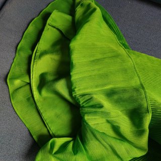 Vestido verde corto Salsa