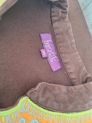 Vestido estampado étnico Bantik