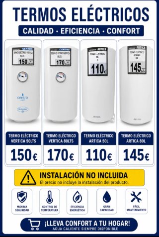 Termo Eléctrico Vertical