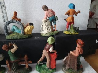 Pastori presepe vintage