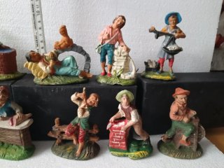 Pastori presepe vintage