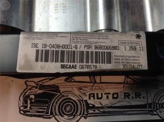 Airbag antivuelco peugeot 207 cc