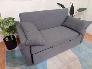 Sofá Cama 2 Plazas Gris