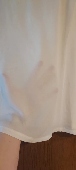 Blusa blanca manga larga
