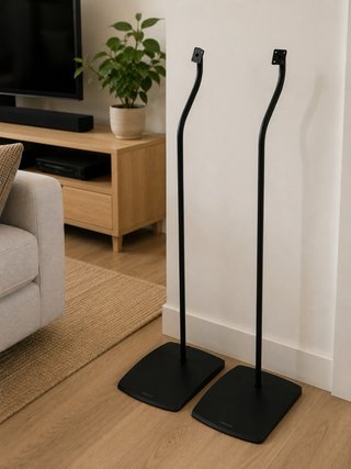 Amplificatore Denon e Altoparlanti Bose Nero + piedi